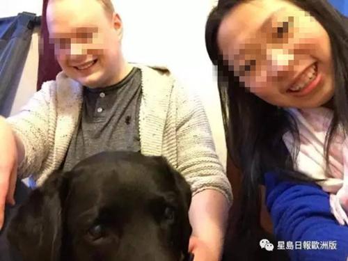 中国侨网邓肯(左)和费辰楠。(欧洲《星岛日报》)