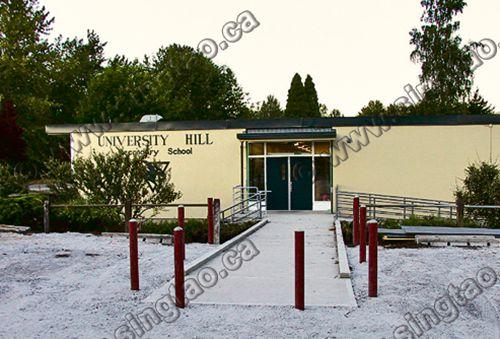 中国侨网大学山中学是华裔家长喜欢子女入读的学校之一。 (加拿大《星岛日报》)