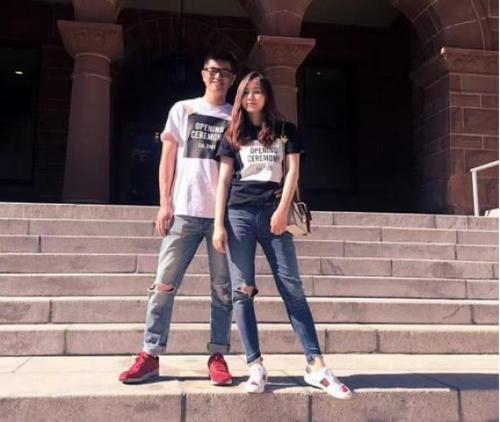 中国侨网由于玩狼人杀而结识最后闪婚的一对年轻人。（美国《侨报》图片）