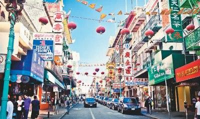 中国侨网图为旧金山唐人街。资料图片
