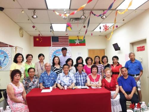 中国侨网纽约缅甸华侨联谊会2日宣布定于9日在华埠举办第十五届缅甸仲夏泼水节。（纽约《侨报》/叶永康 摄）