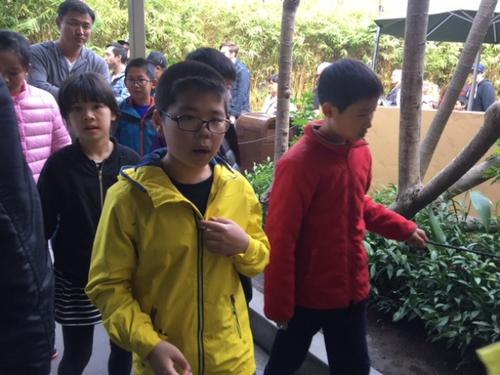 中国侨网今年的南加中国游学团呈现疲软趋势。(美国《世界日报》/张宏 摄)