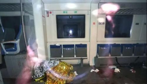 中国侨网一年前，一中国家庭在德国的一列火车上遭遇袭击。（《欧洲时报》德国版微信公众号）