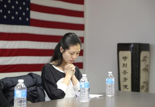 中国侨网刘文健的遗孀陈佩霞。(美国《世界日报》/档案照)