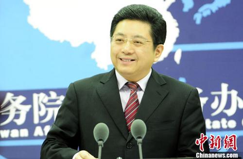 中国侨网资料图片：国台办新闻局局长马晓光。