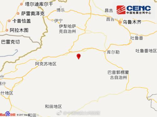 中国侨网图片来源：国家地震台网官方微博
