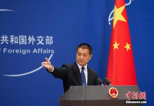 中国侨网资料图片：中国外交部发言人陆慷。
