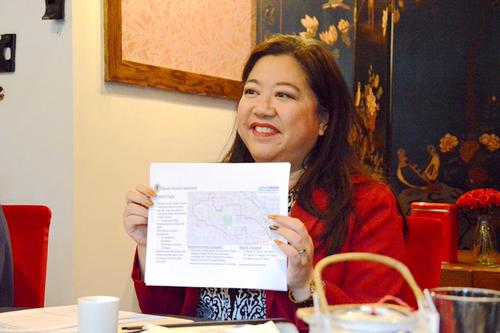 中国侨网萧爱萍律师(Anne Shaw),曾担任2008-2009届芝加哥律师协会主席。(美国《神州时报》)