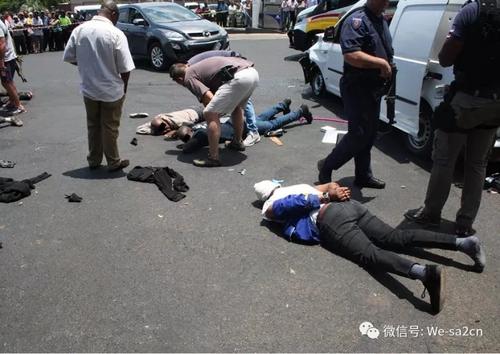 中国侨网事发现场。(南非侨网)