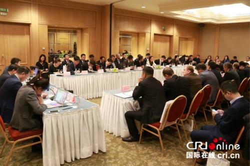 中国侨网座谈会现场。