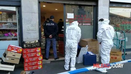 中国侨网事发店铺 (图片来源:意大利新华联合时报微信公众号)