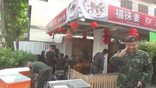 中国侨网涉案中餐馆。(泰国《世界日报》资料图)