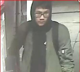 中国侨网亚裔抢匪照片。(美国《世界日报》/警方提供)