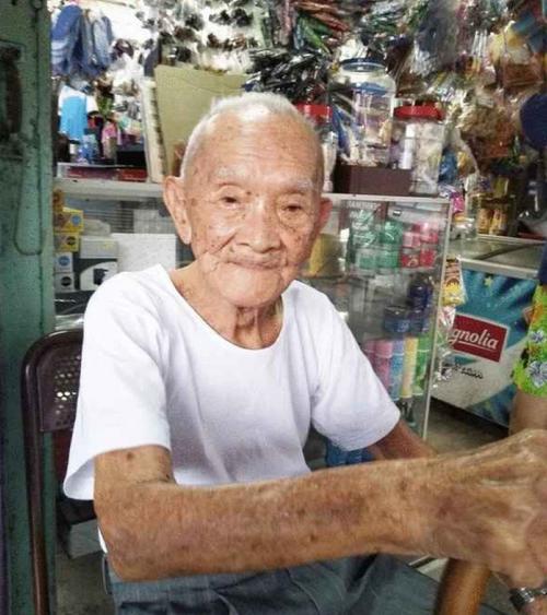 中国侨网黄来朝已经108岁,相信是大马最年长的选民。