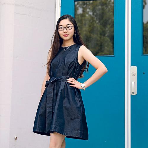 中国侨网陈思宁获录取美国康奈尔大学商学系。(加拿大《星岛日报》/受访者提供)