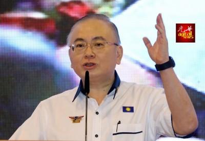 中国侨网魏家祥:尽快宣布内阁阵容。(图片来源:马来西亚光华网)