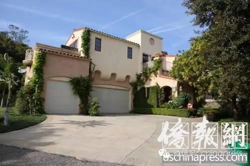 中国侨网韩伟东生前在圣塔芭芭拉的住宅。(美国《侨报》资料图片)