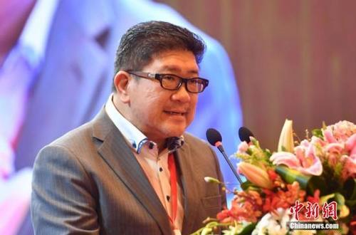 中国侨网资料图:陈嘉庚基金会副主席、陈嘉庚之孙陈君宝。 中新社记者 吕明 摄