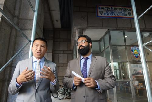 纽约新监狱建造团队赴华埠沟通希望获得华社理解