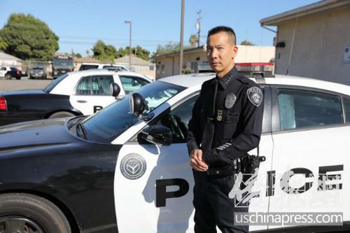 弃律师职业当警察 美国华裔警察服务社区20年-中国侨网