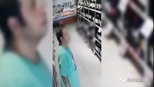 中国侨网偷酒嫌犯。(阿根廷华人网)