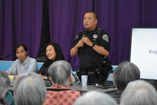 春节将至旧金山警方办治安会吁华人做好安全措施