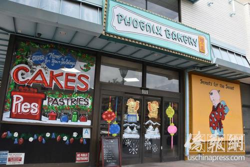 做圣诞蛋糕逾20年洛杉矶中国城华裔糕点店受欢迎