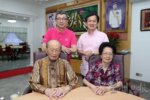 中国侨网林木生至今与家人心系双溪威。(马来西亚《星洲日报》/黄安健、谭湘璇 摄)