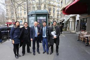 法国华裔律师彭昌华率队参选巴黎13区区长