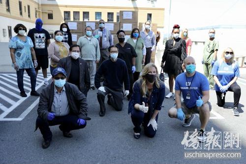 美国《侨报》:美浙江总商会捐5万口罩给无家可归者