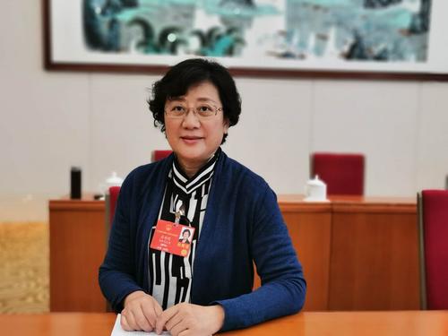 中国侨网图为致公党中央副主席吕彩霞。受访者供图