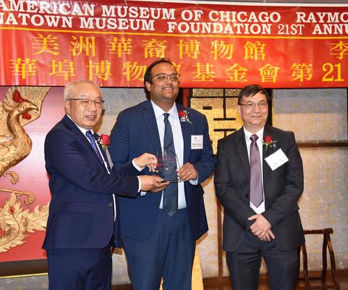 芝加哥美洲华裔博物馆举办筹款会华人代表出席