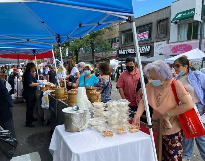 首届亚裔美食文化节在纽约登场 推广中华文化