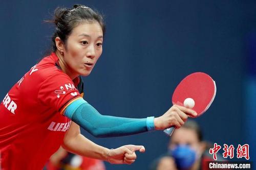 德国女团晋级世乒赛八强 华裔名将韩莹独得两分立头功