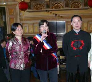 巴黎19区华人社团与区政府联合办庆中国春节