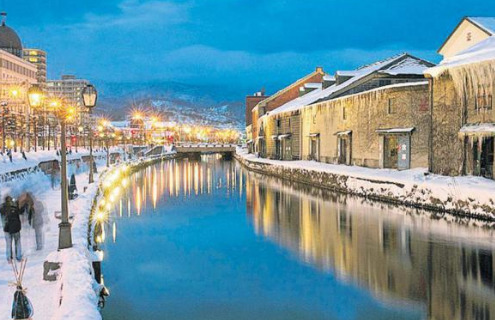 中国侨网-日本小樽运河