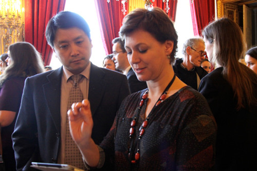 中国驻法使馆经商处参赞朱剑逸受法国外交部邀请参加“IMMERSION