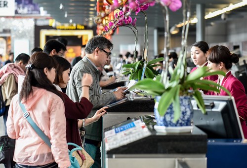 资料图片：2016年春节全国出境游人数有望接近600万人次