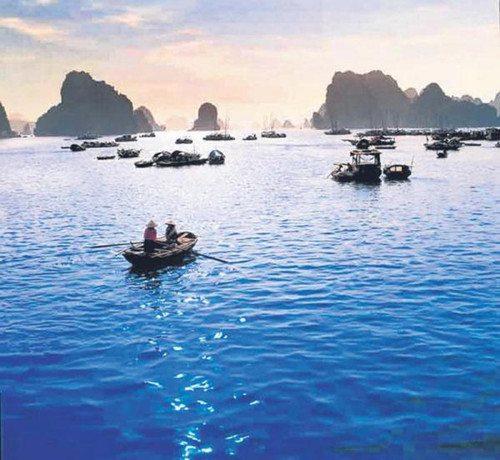 越南 山光水色下龙湾-中国侨网