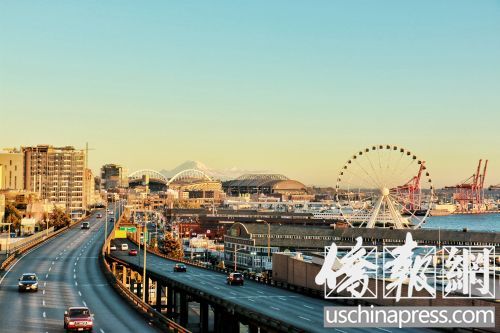 中国侨网2017年中国春节期间，西雅图预计将接待大量中国游客。（美国《侨报》/诗乔 摄）
