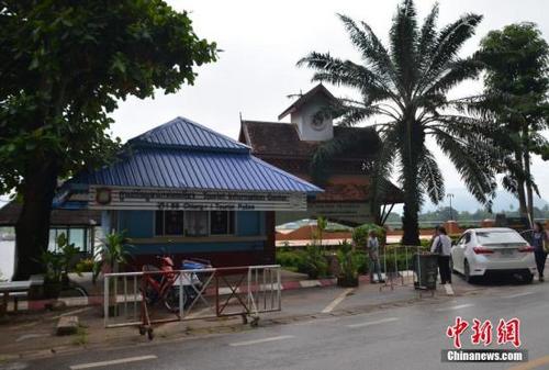 中國僑網資料圖：因金三角區域遊客增多，泰國在清盛設立有旅遊警察。 中新社記者繆超攝