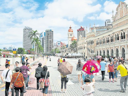 中国侨网到马来西亚旅游的中国游客人次上升36.3%。(马来西亚《中国报》)
