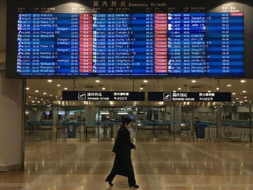 中国侨网资料图片：北京首都国际机场 新华社记者 潘超越 摄