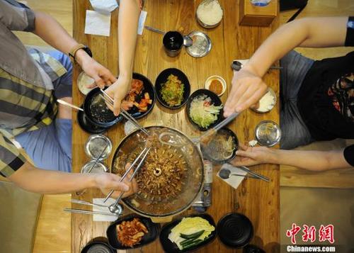 中国侨网资料图：韩国料理 （图片来源：中国新闻网）