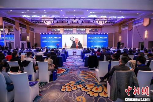 中国侨网2日,2021年“一带一路”贸易投资论坛在北京以线上线下结合方式举行。 中国国际商会 供图