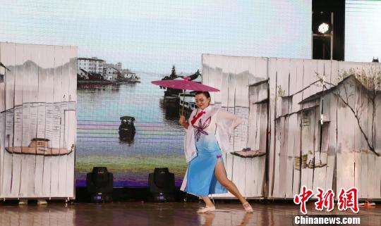 中国侨网俄罗斯选手陈美佳。 杨锡良 摄