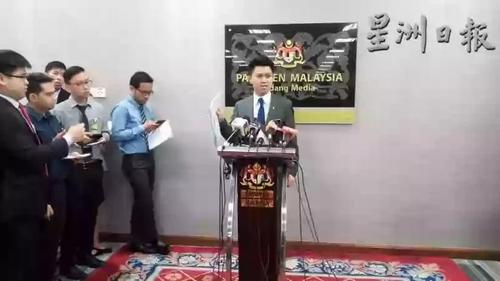 中国侨网张盛闻。(马来西亚《星洲日报》)