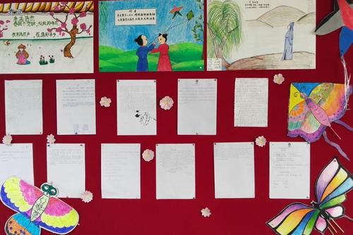 中国侨网中泰学生作品展示(曼松德孔子学院供图)