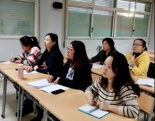 中国侨网培训现场(图片来源:中国华文教育基金会)