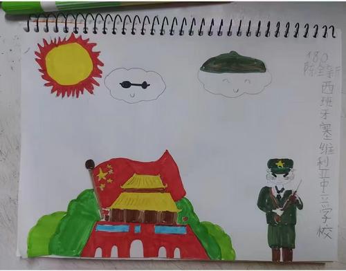 中国侨网学生绘画作品